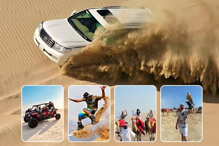 Doha Desert Safari: Luxury Dune Bashing, Quad Biking & Sandboarding