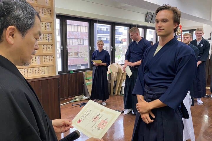 Tokyo Samurai Iaido Experience: Private Kimono & Test Cutting Lesson photo 5