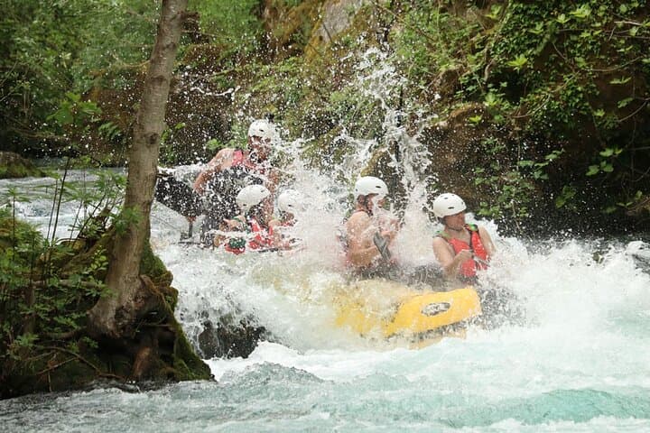 Private Cetina River Rafting: Cave Exploration, Cliff Jumps & Waterfall Swims photo 3