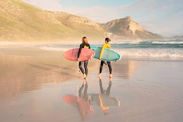Private Surf Lesson in Cape Town: Van Pickup, Photos & 1.5‑Hour Lesson