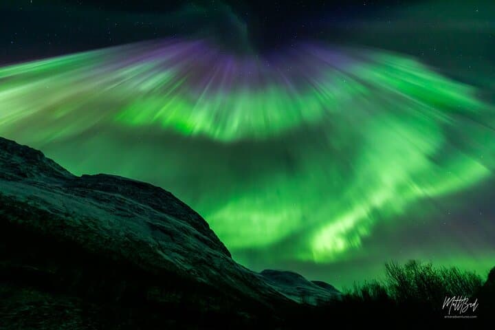 Tromsø Northern Lights Guided Bus Tour with Free Photos
