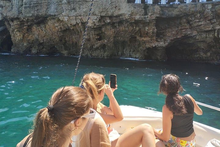 Monopoli to Polignano Caves: 3-Hour Private Boat Tour with Swim & Prosecco photo 1