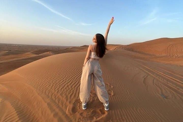 Dubai Morning 30-Minute Private Camel Safari — Dune Ride with Pickup photo 3
