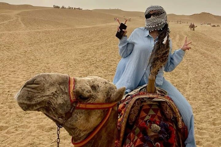 Dubai Morning 30-Minute Private Camel Safari — Dune Ride with Pickup photo 5