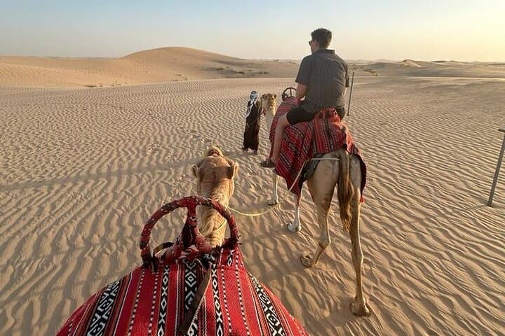 Dubai Morning 30-Minute Private Camel Safari — Dune Ride with Pickup photo 6