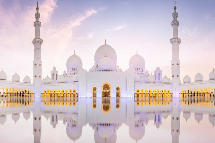 7-Day Dubai & Abu Dhabi Highlights: Grand Mosque, Burj Khalifa & Desert Safari photo 1