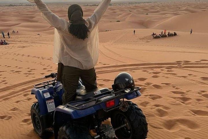 Dubai Desert Quad Bike Adventure with Transfer — Dune Riding Near Dubai photo 1