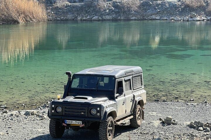 Enchanted Lagoon Jeep Safari: Troodos 4x4 Adventure & Mountain Villages