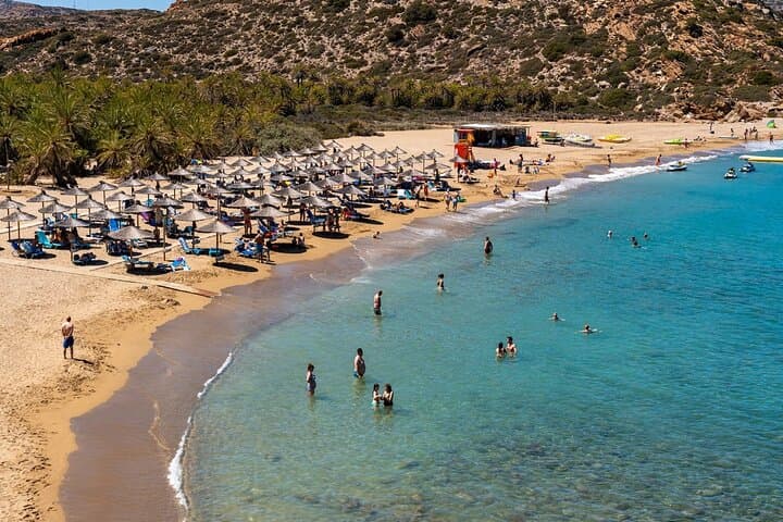 Vai Palm Beach Day Trip from Heraklion: Palm Forest, Swimming & Hidden Coves photo 4