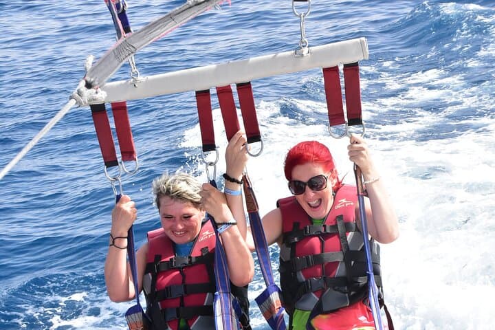 Hurghada Red Sea Parasailing: Soar 50m Above Crystal Waters with Transfer photo 6