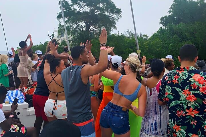 Blue Hole and Catamaran Party Combo from Ocho Rios — Swim, Climb & Snorkel photo 2