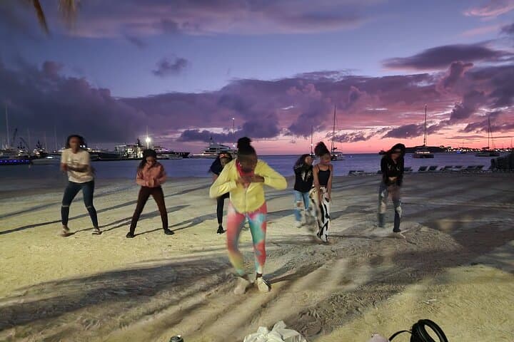 Sunset Soca Dance on Sint Maarten: Afro-Caribbean Beach Rhythms at Sunset photo 2