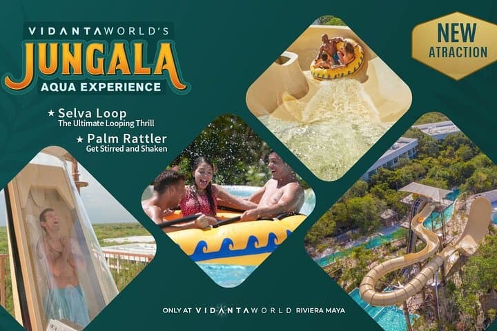 Jungala Aqua Experience: Luxury Water Park at Vidanta Riviera Maya