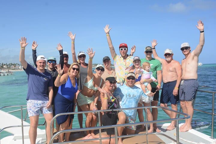 Private Catamaran Booze Cruise & Snorkel in Punta Cana: Sandbar Swimming and Open Bar photo 6