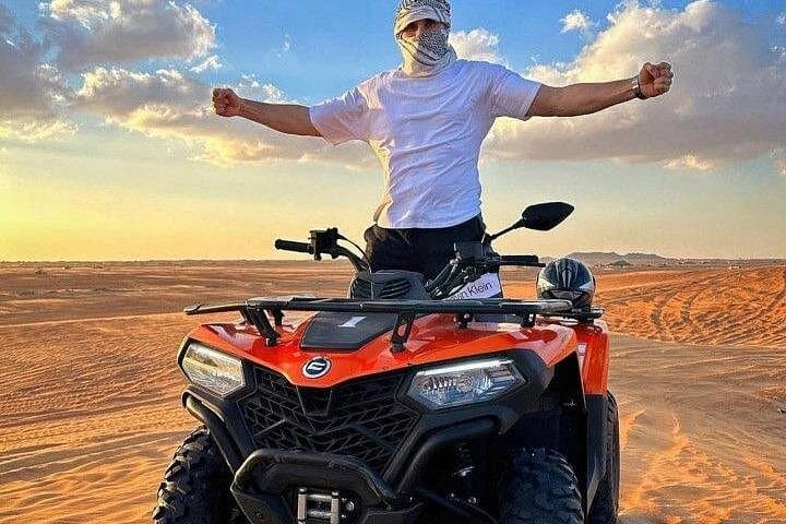Ras Al Khaimah Quad Bike Adventure with Transfer — Desert Safari Ride photo 1