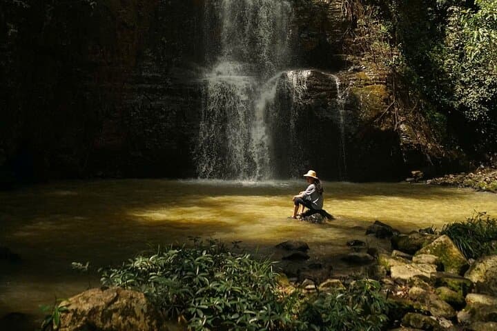 Seven-Tier Waterfall Tour near Da Lat — Motorbike, Hike & SUP Adventure photo 1