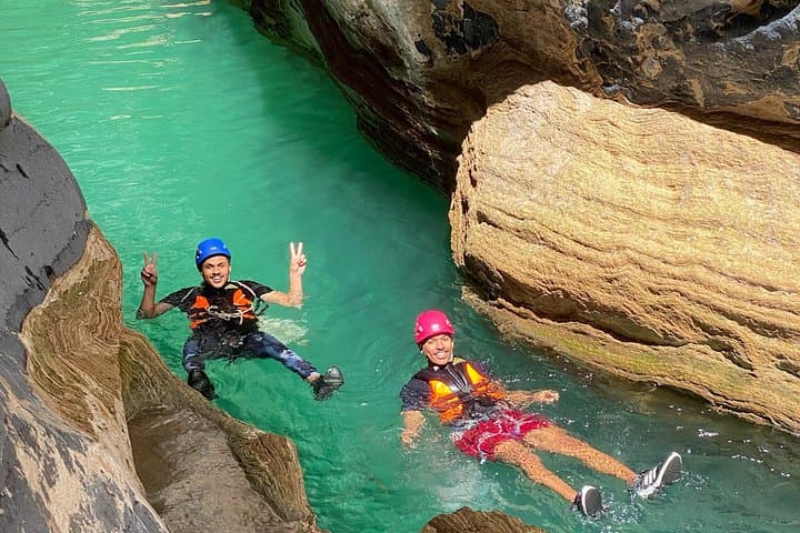 Snake Canyon Canyoning in Oman: Rappel, Swim and Natural Water Slides photo 4