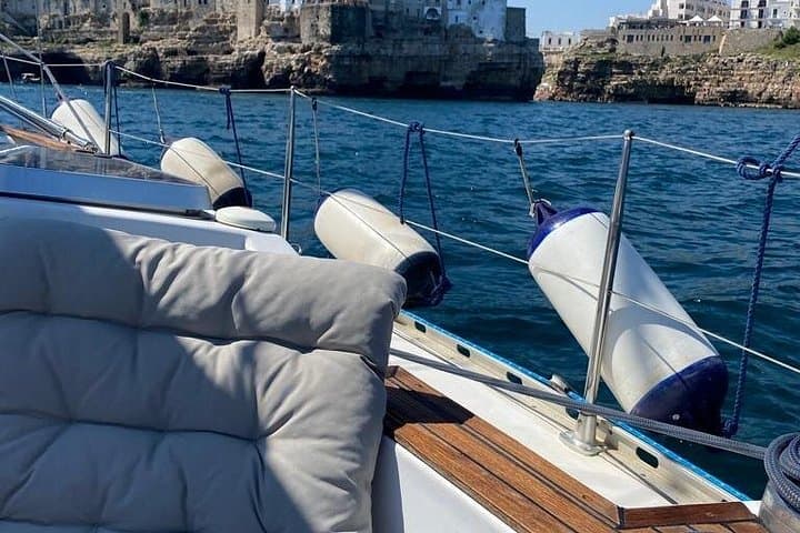 Sailing the Cliffs of Polignano a Mare: Group Boat Tour & Swim with Aperitivo photo 4