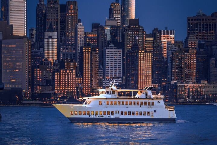 New York's Dazzling Night: A City Lights Cruise Adventure