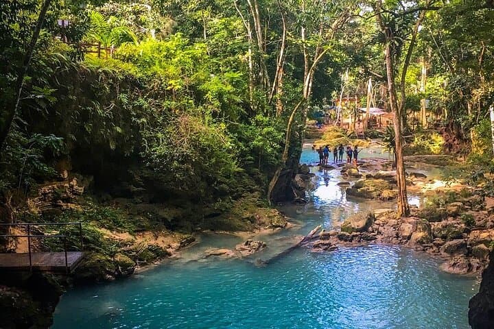 Blue Hole Island Gully Tour from Falmouth: Swim, Rope-Swing & Cliff Jump