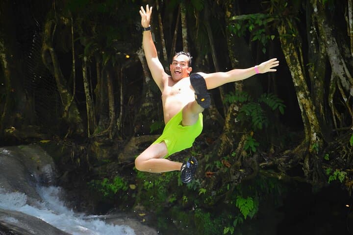 Blue Hole Island Gully Tour from Falmouth: Swim, Rope-Swing & Cliff Jump photo 2