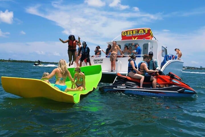 Private Miami Catamaran with Jet Skis, Banana Boat & Drinks photo 2
