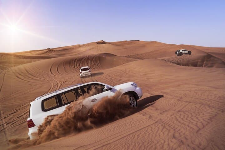 Private Dubai Desert Safari: Sunset Red Dunes & Bedouin Camp Experience
