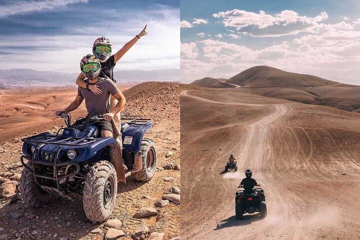 Agafay Desert Quad Biking, Camel Ride & Dinner Under the Stars