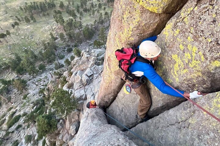 Guided Rock Climbing at Devils Tower: Trad Multipitch Routes & Cultural Closure photo 2