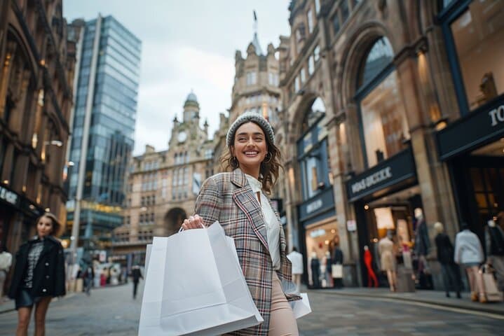 Manchester Northern Quarter & King Street: 3-Hour Styling and Shopping Tour