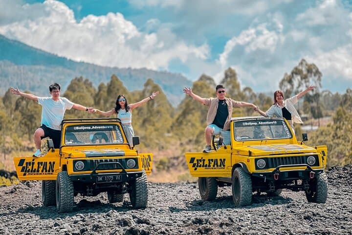 Mount Batur Jeep Sunrise Adventure: Kintamani Volcano Sunrise & Black Lava Field Tour photo 2