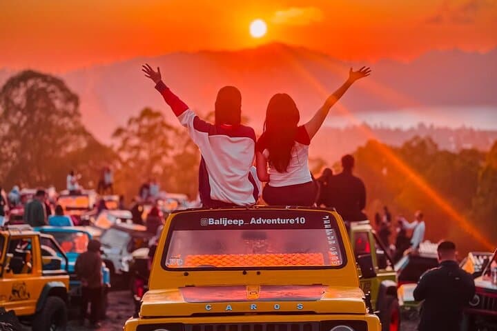 Mount Batur Jeep Sunrise Adventure: Kintamani Volcano Sunrise & Black Lava Field Tour photo 6