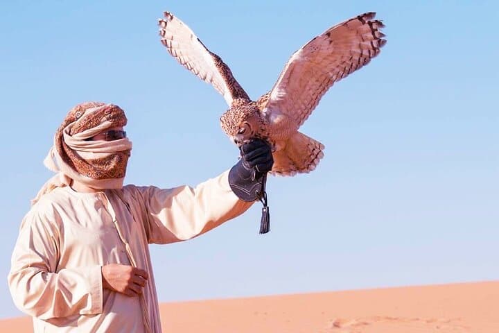 Private Morning Desert Safari Dubai: Sunrise Dune Bashing, Camel Ride & Sandboarding photo 4