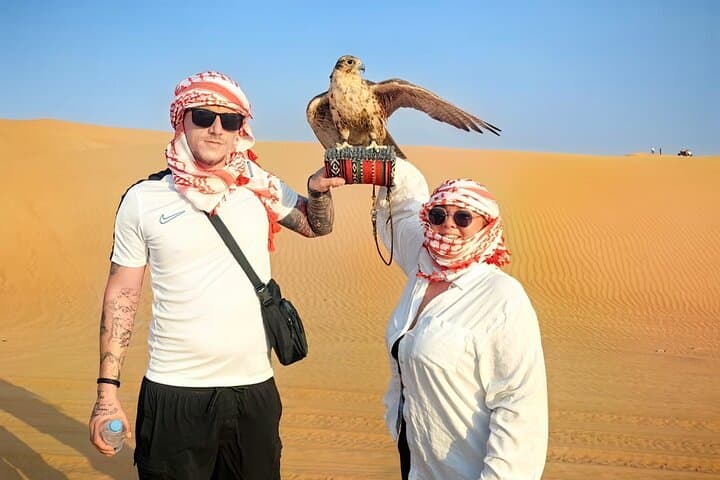 Private Dubai Desert Safari: Sunset Red Dunes & Bedouin Camp Experience photo 4