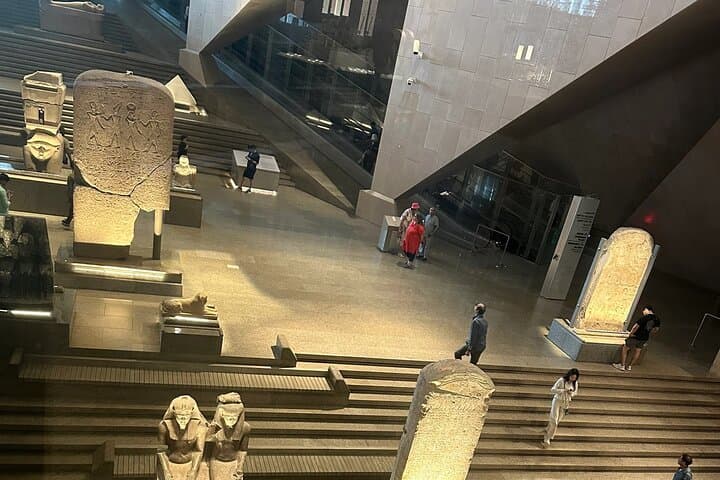 Giza Pyramids & Sphinx: Camel Ride and Grand Egyptian Museum Day Tour photo 6
