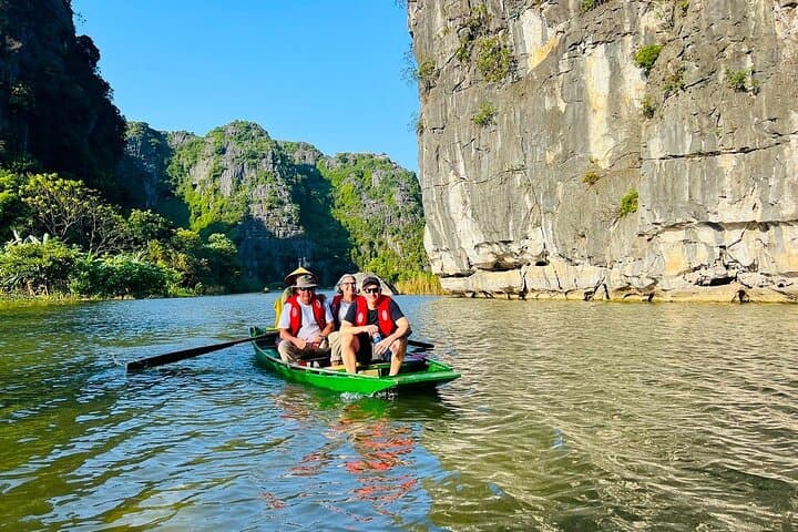 Full-Day Private Tour to Mua Caves, Tam Coc & Hoa Lu from Hanoi photo 1