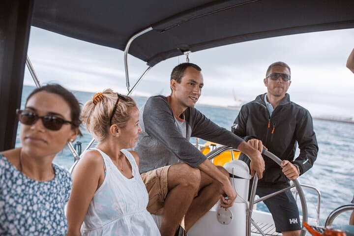 Sail Barcelona's Coast: 1-Hour Private Boat Trip with Cava photo 5