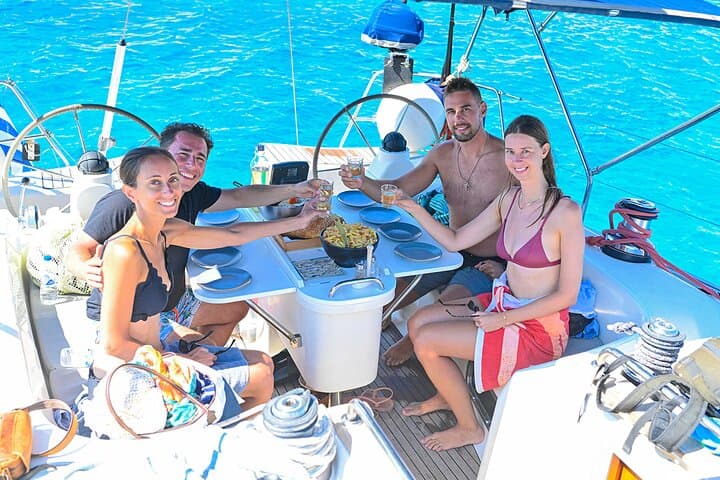 Private Sailing Tour of Koufonisia and Naxos from Paros (Max 10)