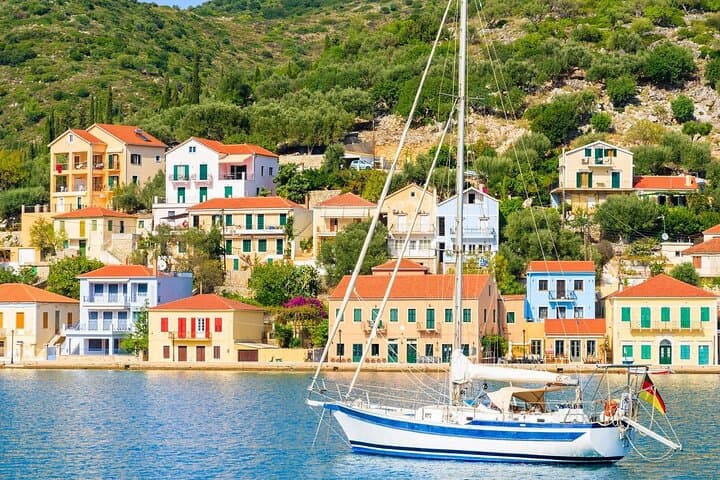Ithaca Bus & Cruise Tour from Kefalonia — Vathy, Kioni & Gidaki Swim Stop photo 2