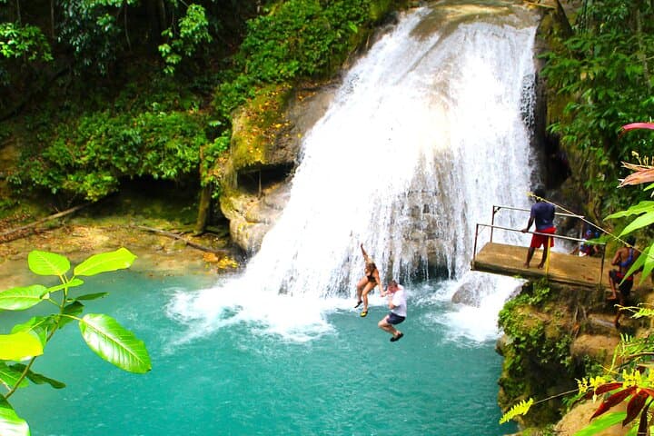 Dunn's River Falls & Blue Hole Adventure from Montego Bay — Ocho Rios Waterfall Combo Tour photo 2