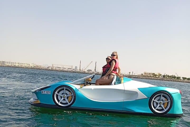 Jet Car and Jet Ski Thrills Near Burj Al Arab: Umm Suqeim Water Rides photo 4