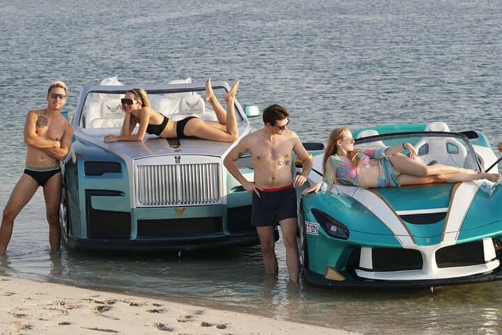 Jet Car and Jet Ski Thrills Near Burj Al Arab: Umm Suqeim Water Rides
