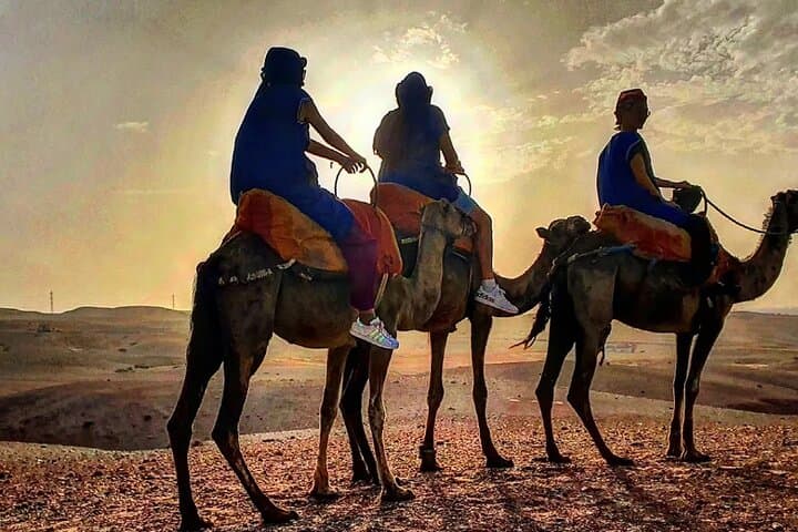 Agafay Desert Sunset: Camel Ride, Quad Bike & Dinner from Marrakech