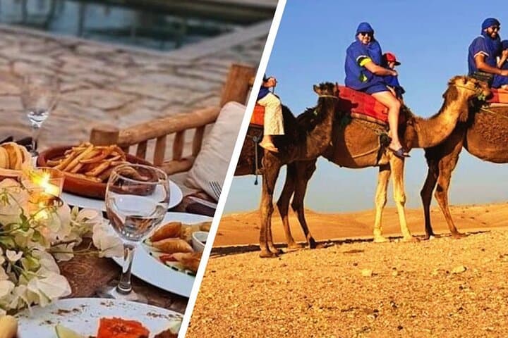 Agafay Desert Sunset: Camel Ride, Quad Bike & Dinner from Marrakech photo 5