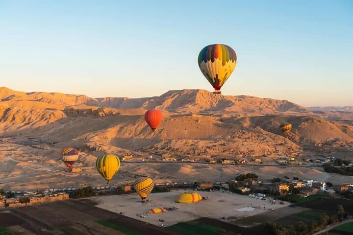 Sunrise Hot Air Balloon Over Luxor: Ancient Temples From Above photo 4