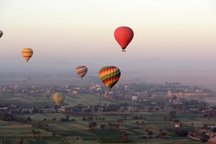 Sunrise Hot Air Balloon Over Luxor: Ancient Temples From Above photo 3