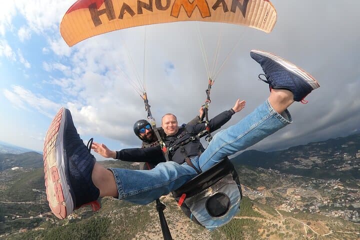 Tandem Paragliding Over Alanya: Launch from Mt. Alanya to Cleopatra Beach photo 6