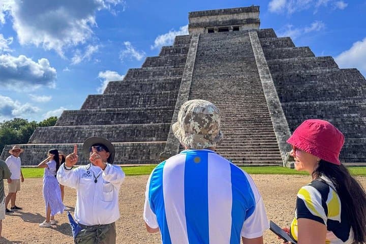 Early-Access Ek Balam & Chichen Itza Day Trip with Cenote Swim from Playa del Carmen photo 2