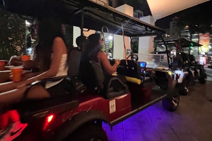 Old San Juan Nightlife Golf Cart VIP Tour