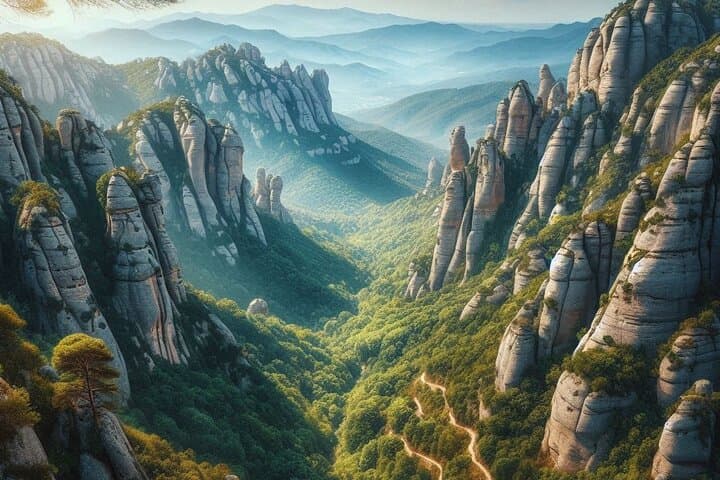 Montserrat Private Day Trip from Barcelona — Monastery, Hikes & Funicular